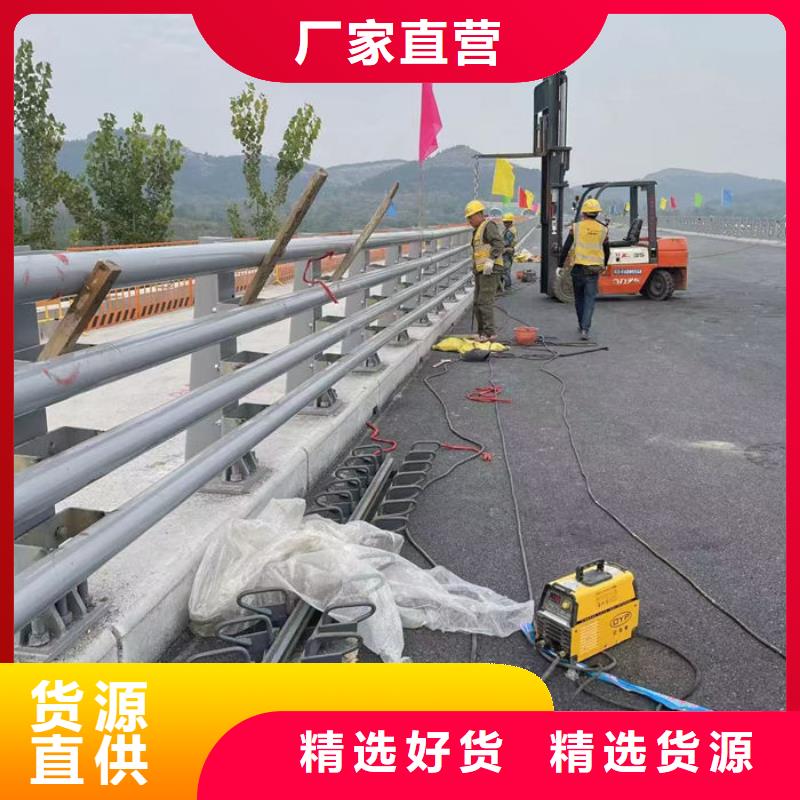 不锈钢复合管护栏【桥梁防撞护栏】多年行业积累