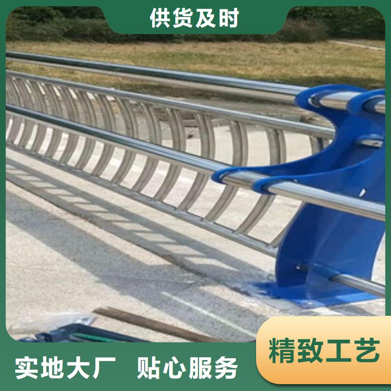 桥梁护栏镀锌喷塑防撞栏源厂供货