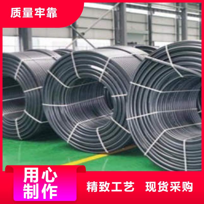 政管网PE硅芯管可以露天使用