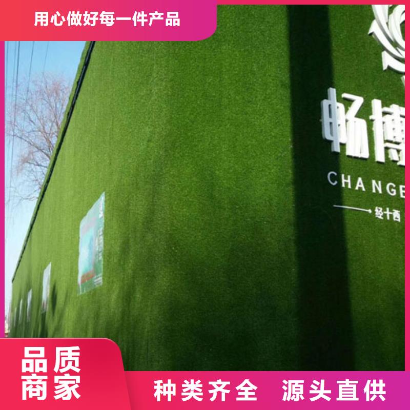 【围挡草坪】人造草坪围挡精工打造