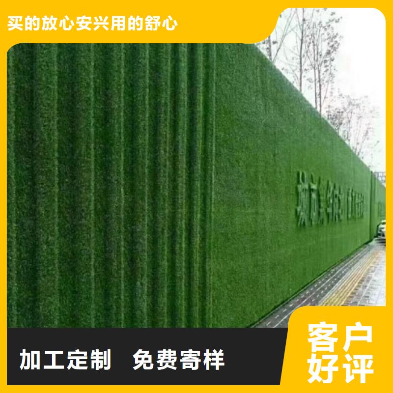人工草皮围挡厂家专业的施工团队
