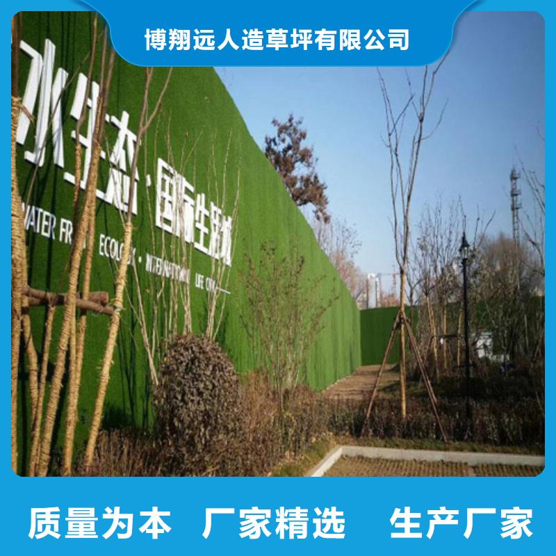 人工草皮围挡厂家专业的施工团队
