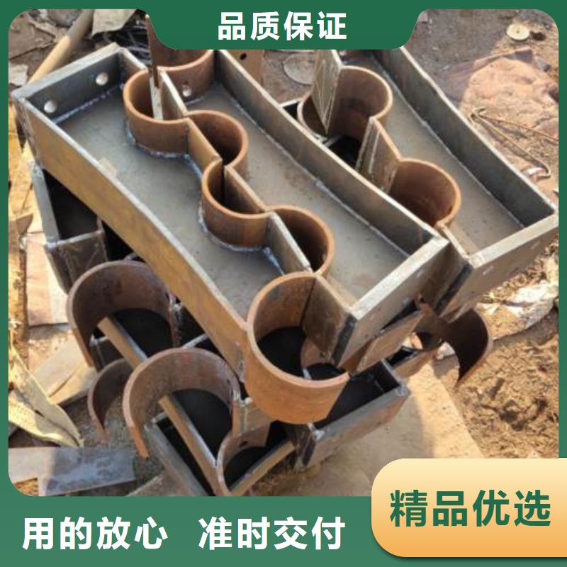 桥梁防撞支架304不锈钢复合管款式新颖