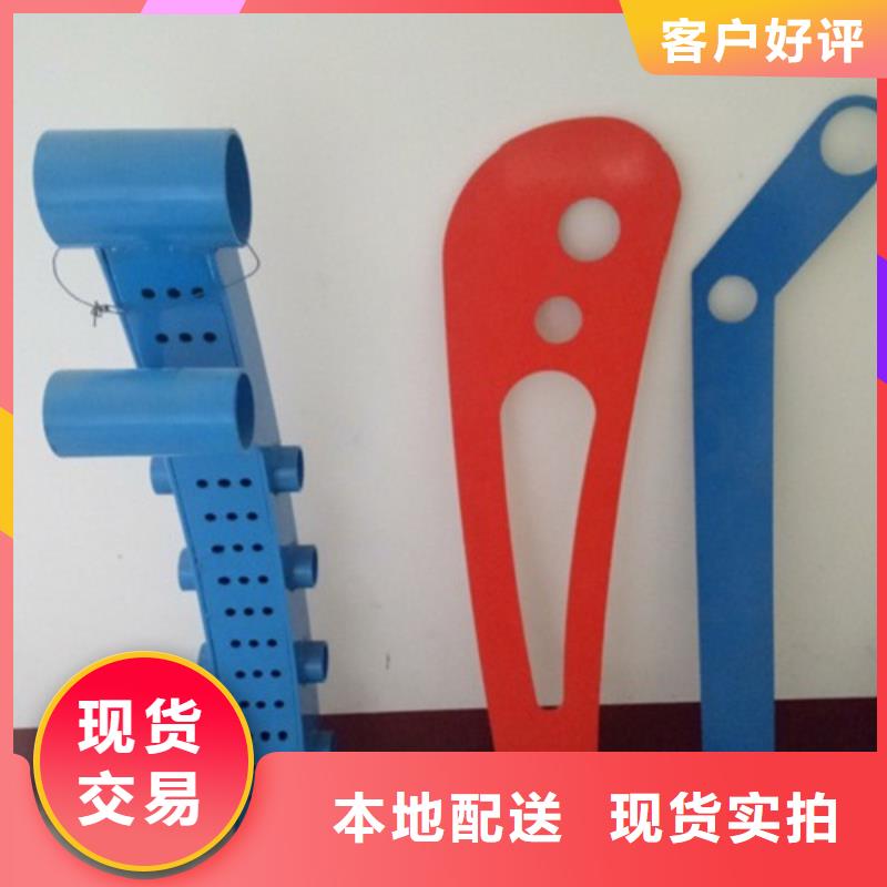防撞桥梁钢板立柱抗冲击性好