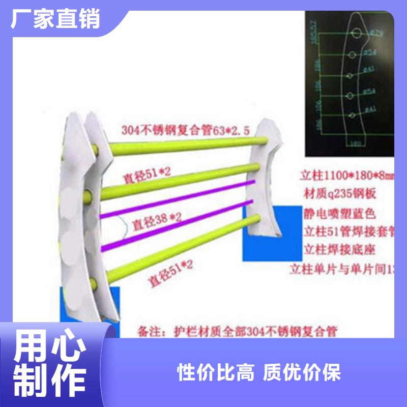 不锈钢复合管护栏-q235b波形护栏板本地厂家值得信赖