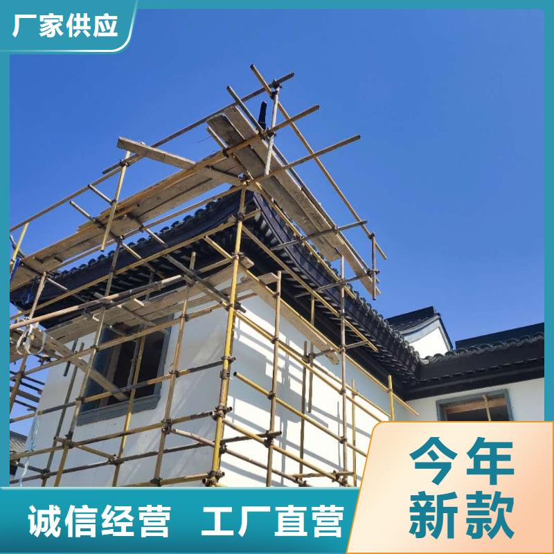 铝代木古建水榭施工