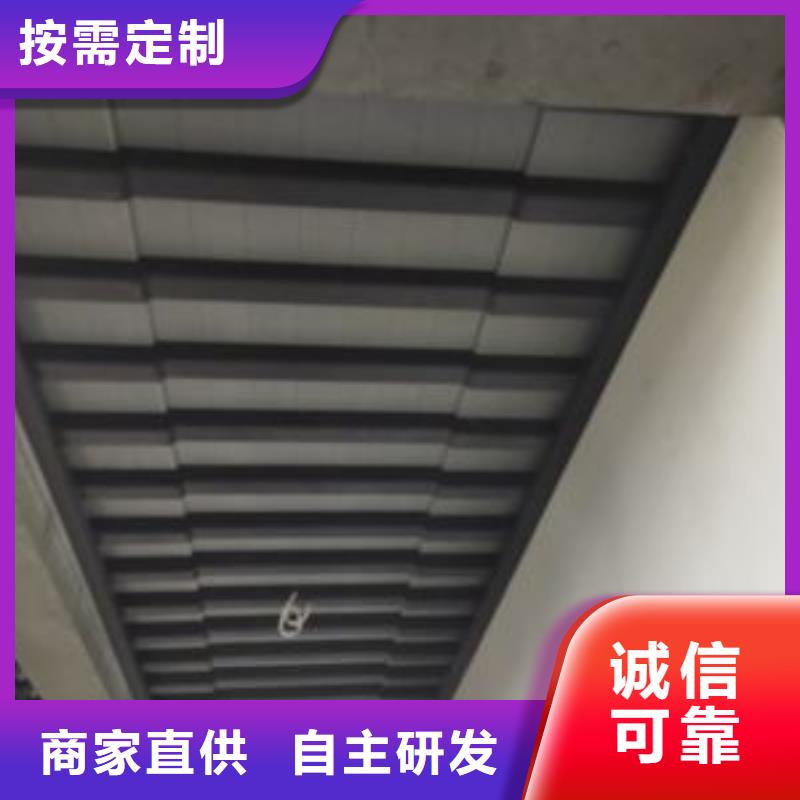 铝代木铝合金回廊施工