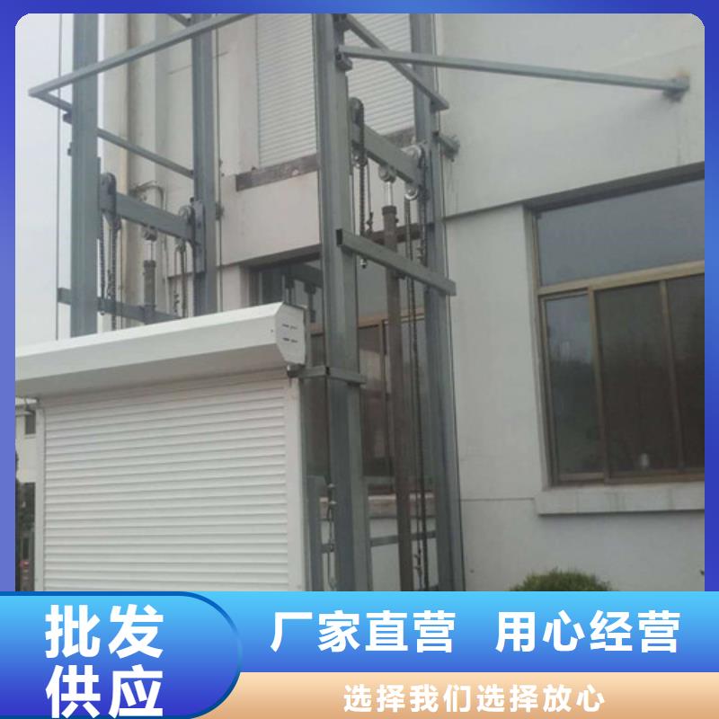 蓝山大吨位导轨液压升降货梯家用电梯厂家