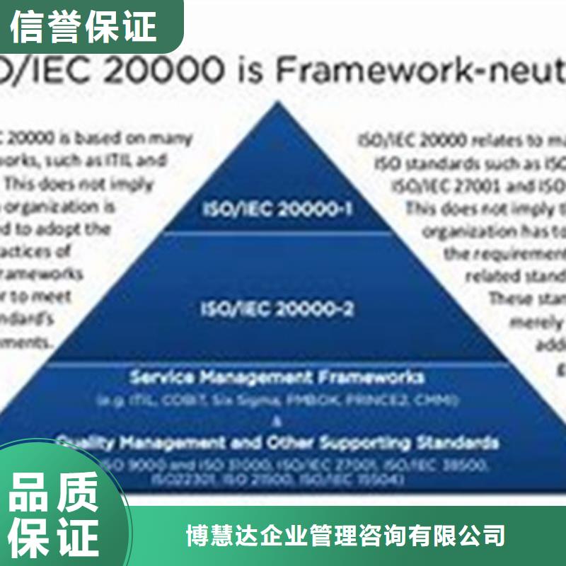 ISO20000信息服务体系认证要多少钱