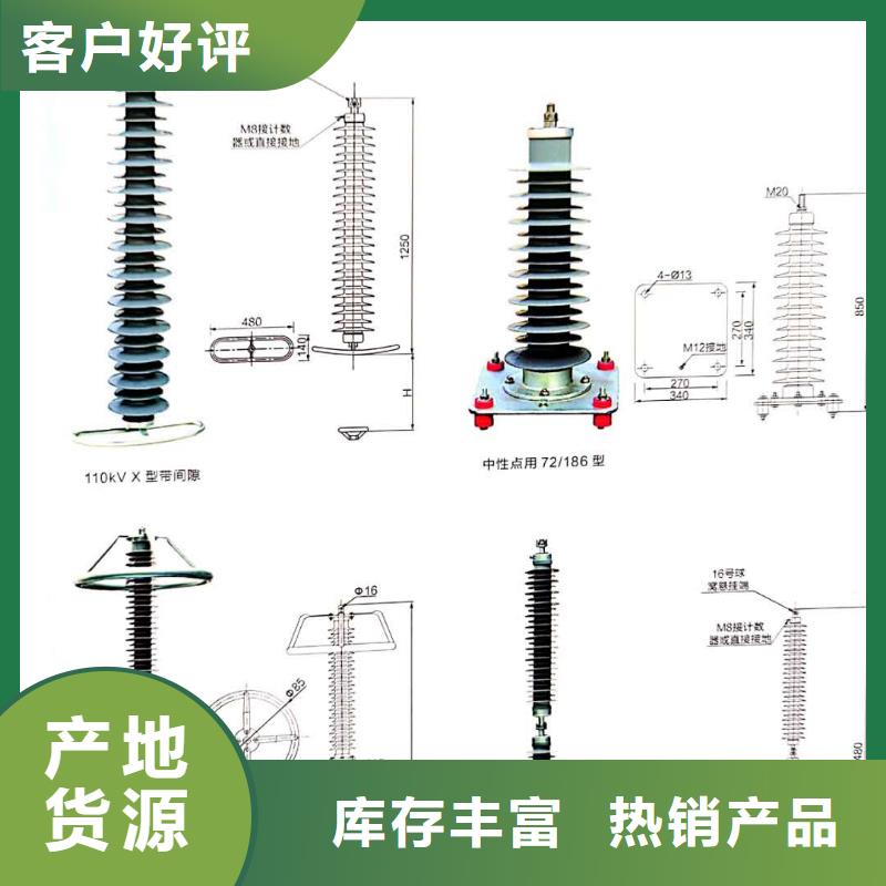 电站型氧化锌避雷器避雷器HY5WZ-12/32.4批发价