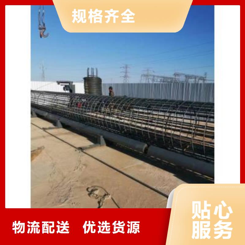 钢筋笼卷笼机来厂考察-建贸机械