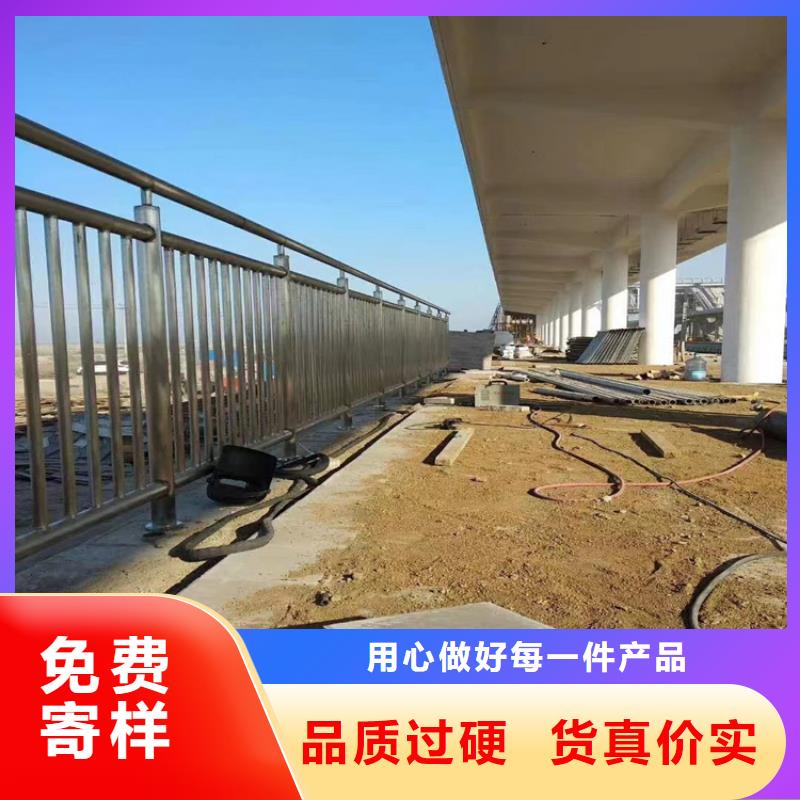 矩形管桥梁防撞护栏冷镀锌展鸿护栏质量有保障