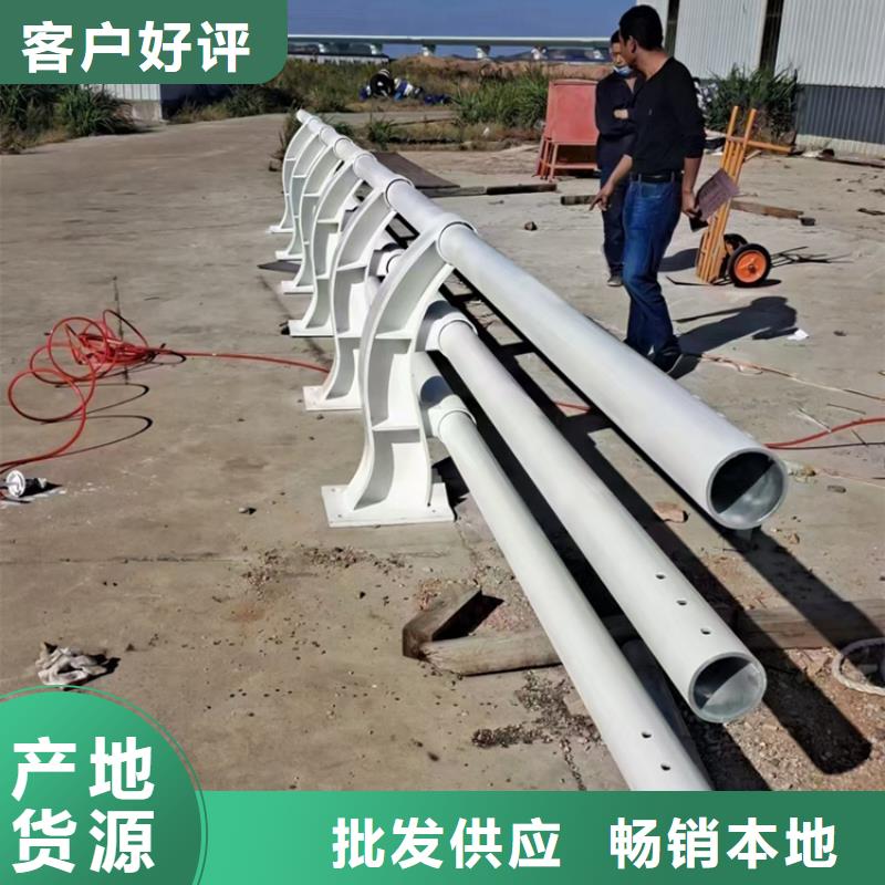 矩形管桥梁防撞护栏冷镀锌展鸿护栏质量有保障