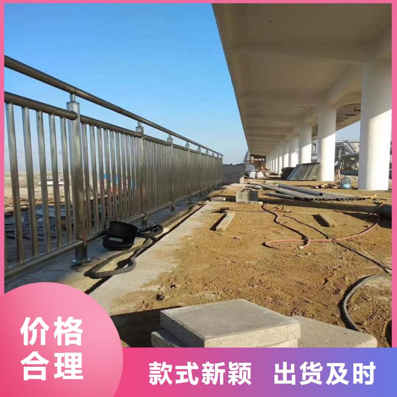 铝合金桥梁灯光护栏展鸿护栏实体厂家