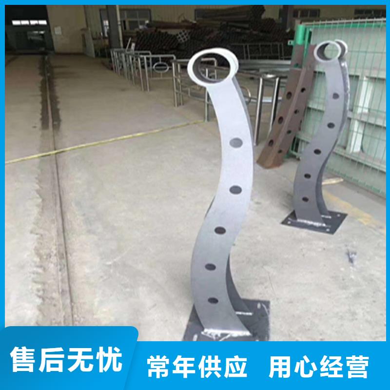 椭圆管喷塑防撞护栏耐磨损耐腐蚀