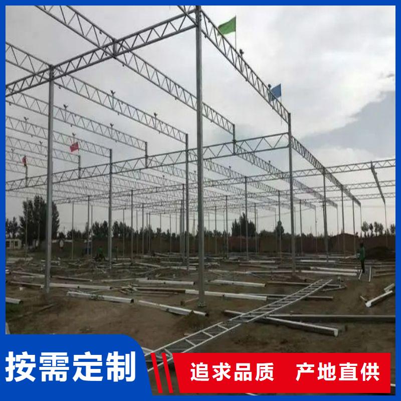 顺平县热镀锌连栋大棚管设计