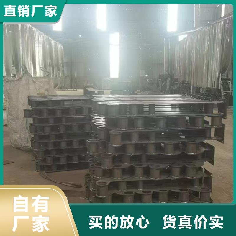 不锈钢复合管护栏防撞护栏立柱价格敢与同行比服务
