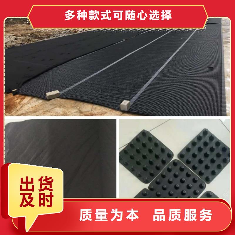【塑料排水板复合土工膜优质材料厂家直销】