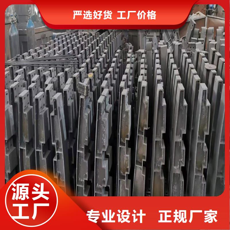 桥梁防撞栏杆来厂考察位置