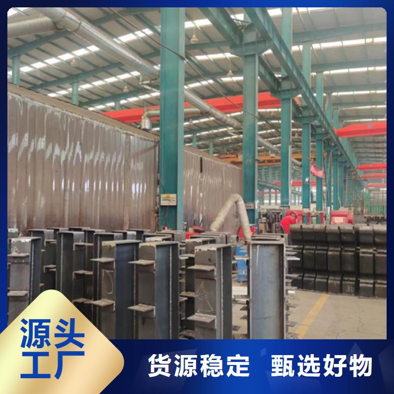 金属梁柱式中央防撞护栏厂家低价走货
