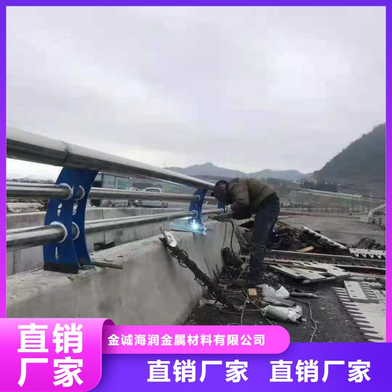 不锈钢复合管道路护栏抗冲击力强