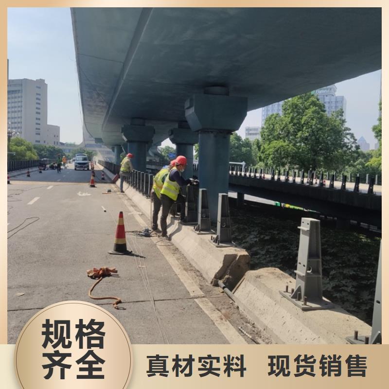 口碑好有实力价格便宜的高架桥机动车道不锈钢复合管护栏生产厂家