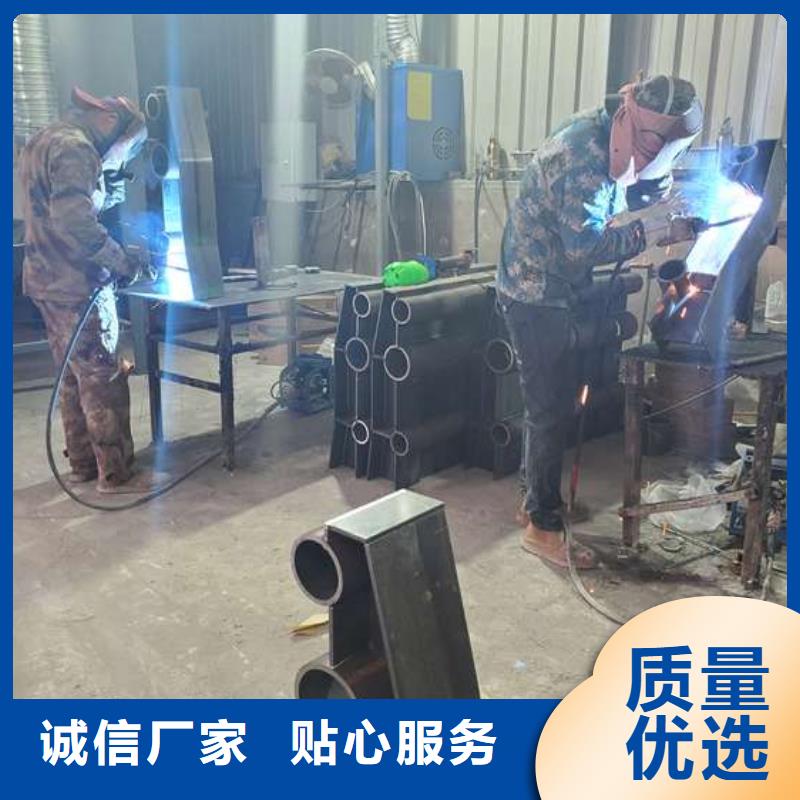 方管防撞护栏产品实物图