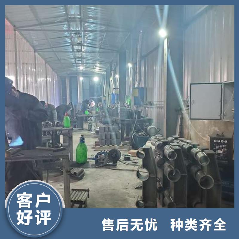 易县不锈钢碳素钢复合管桥梁护栏
