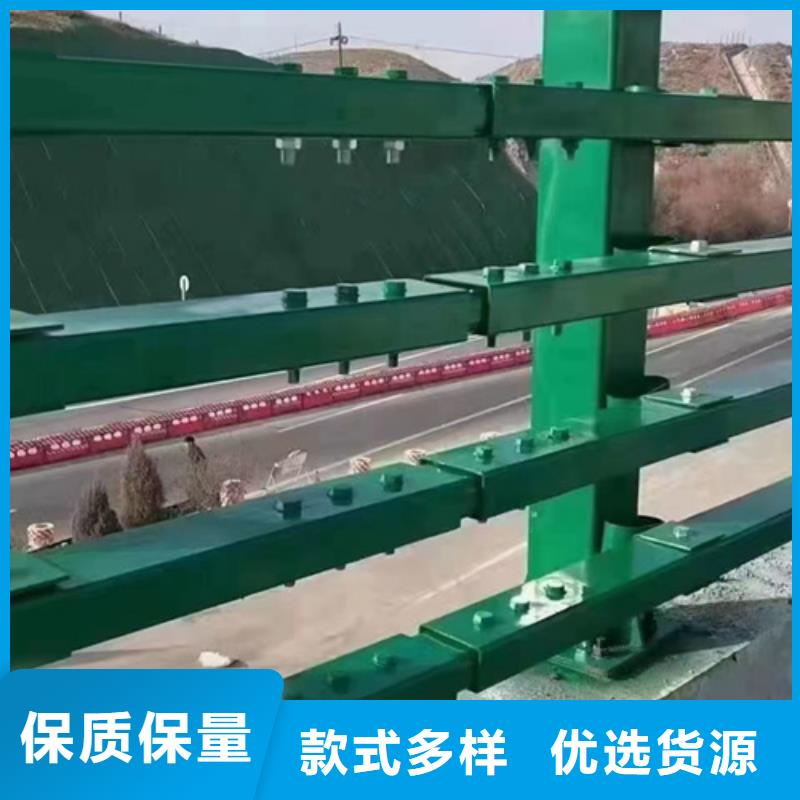 钢背木护栏非标规格定做