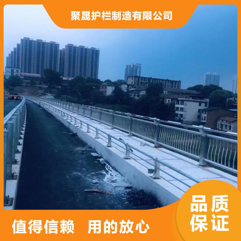 不锈钢复合管桥梁景观栏杆现货实拍