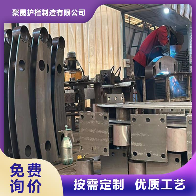 重信誉不锈钢复合管河道护栏供货厂家