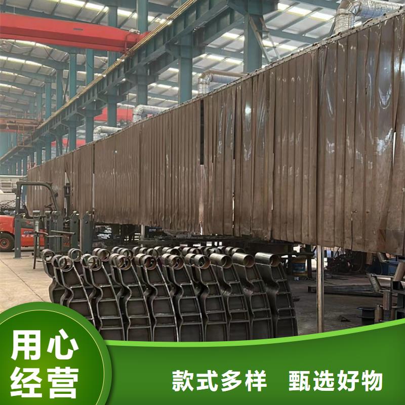 定制不锈钢复合管楼梯栏杆的厂家
