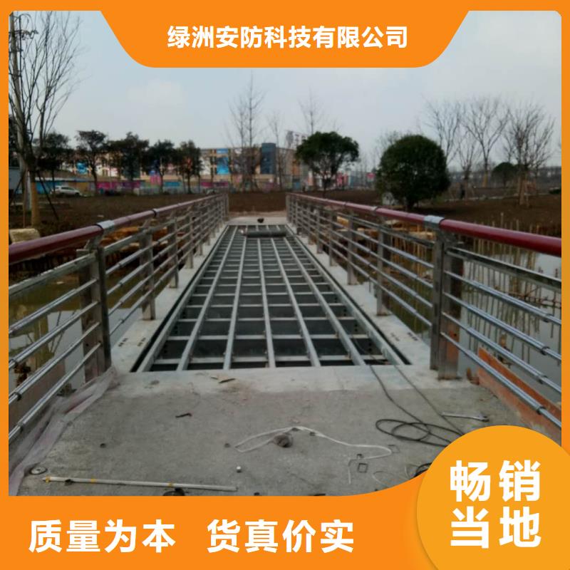 绿洲桥梁护栏不锈钢护栏亮度好