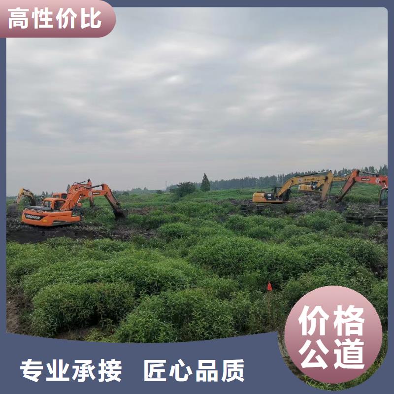 水陆两栖挖机出租-实力厂家