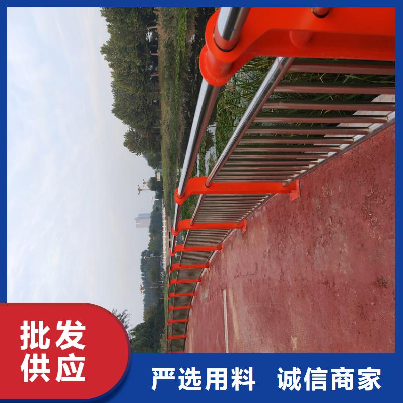 不锈钢复合管护栏全国发货河道栏杆