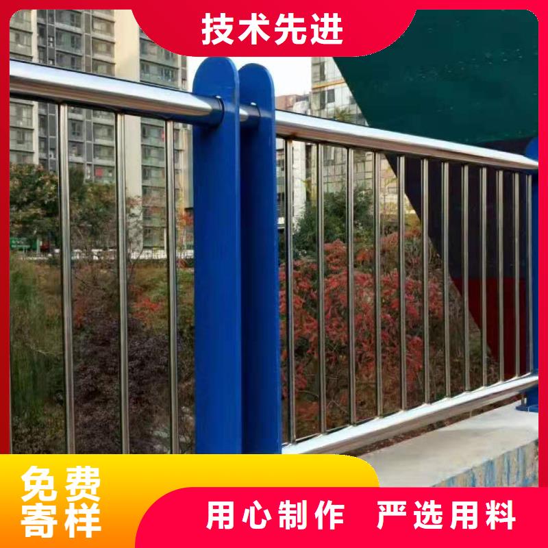 桥梁栏杆护栏双横梁安装便捷