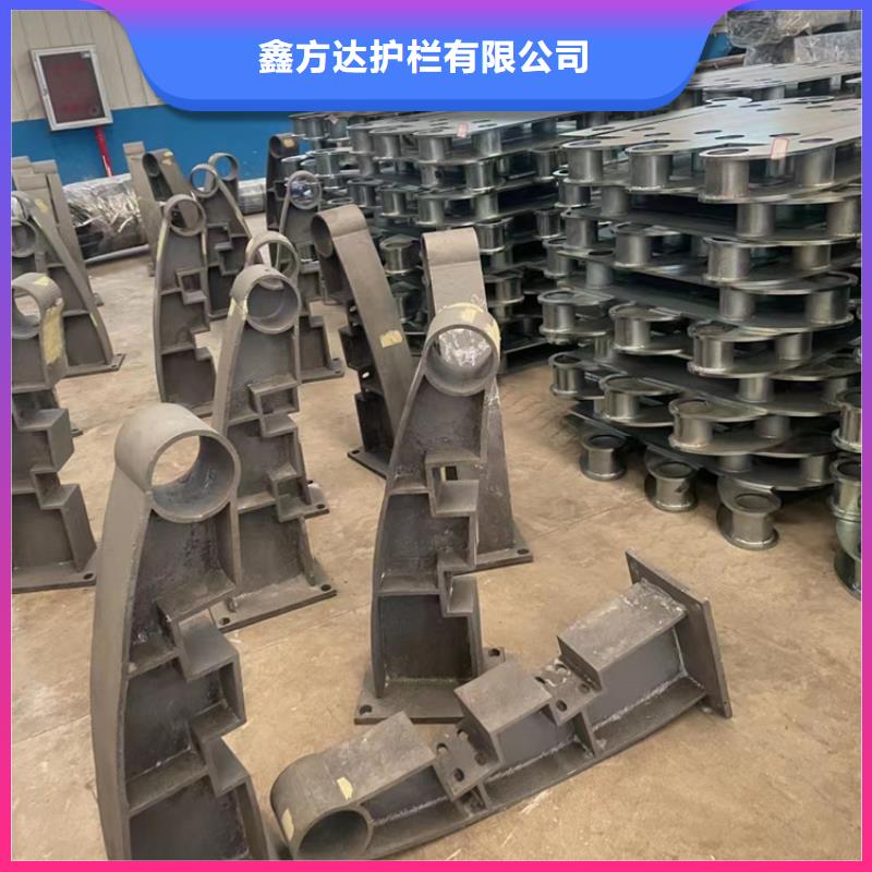 带灯的河道护栏201不锈钢复合管按CAD图纸加工