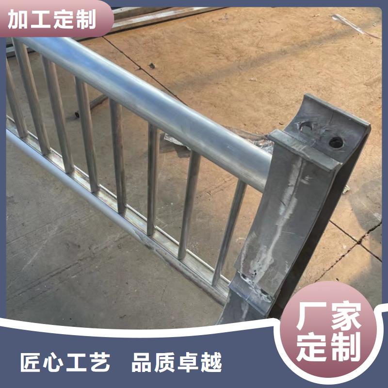 桥梁河道护栏304不锈钢复合管按CAD图纸加工