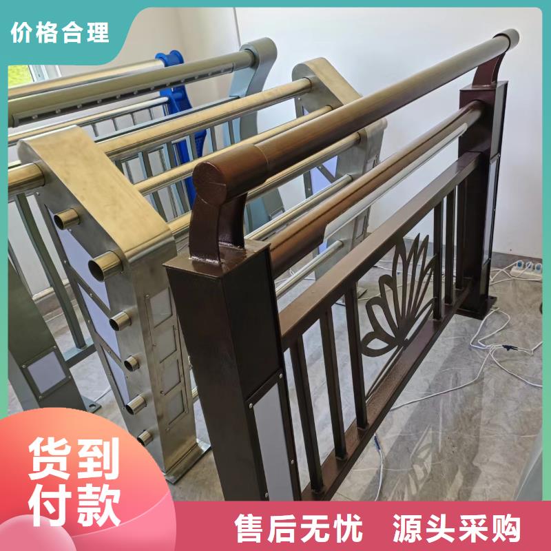 双扶手河道栏杆单扶手河道护栏栏杆生产电话