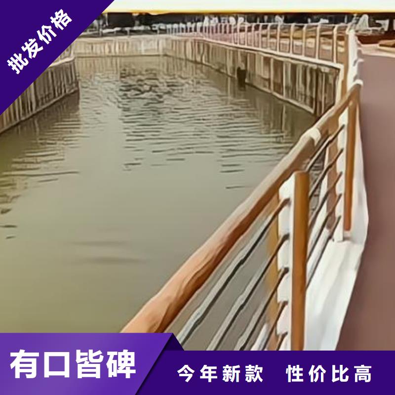 仿木纹河道护栏栏杆不锈钢河道栏杆销售公司电话