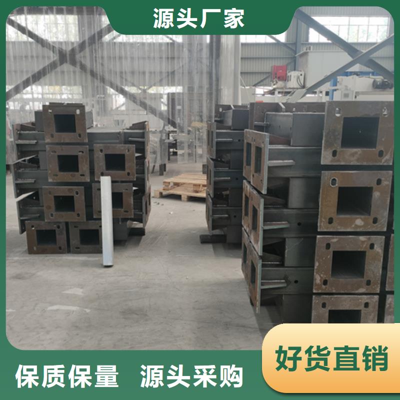 不锈钢复合管护栏河道防撞栏杆量少也做