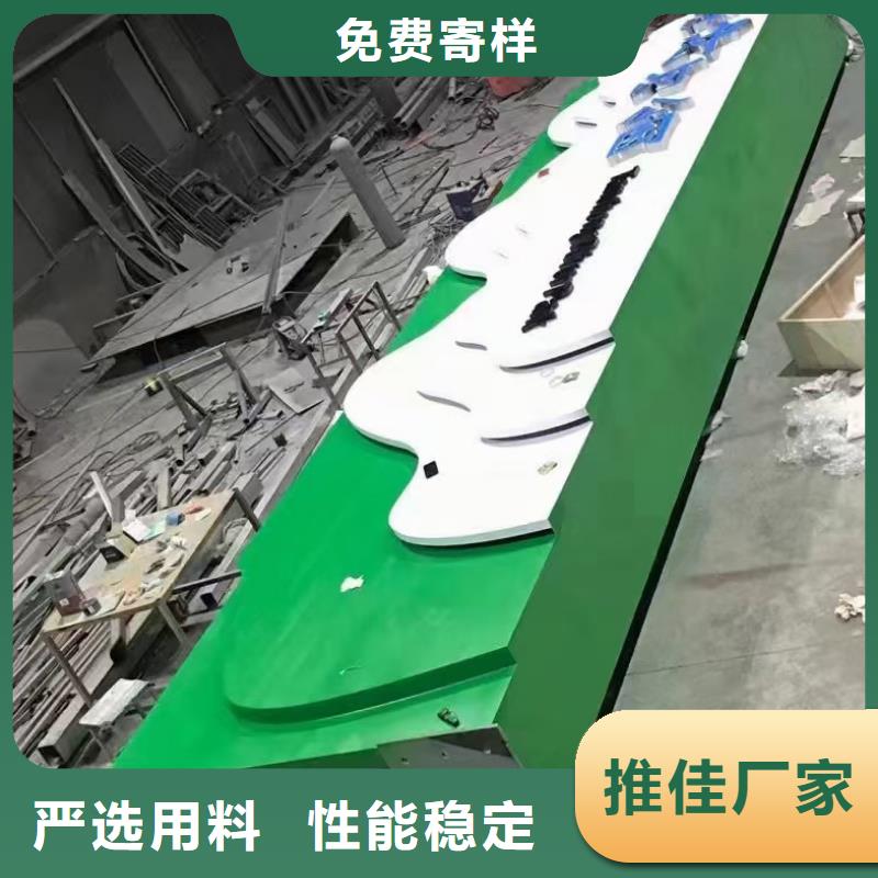 景区小品导视牌为您服务