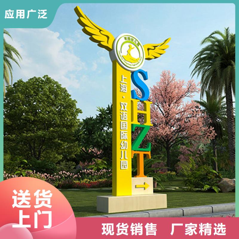 蓝色导视牌源头厂家