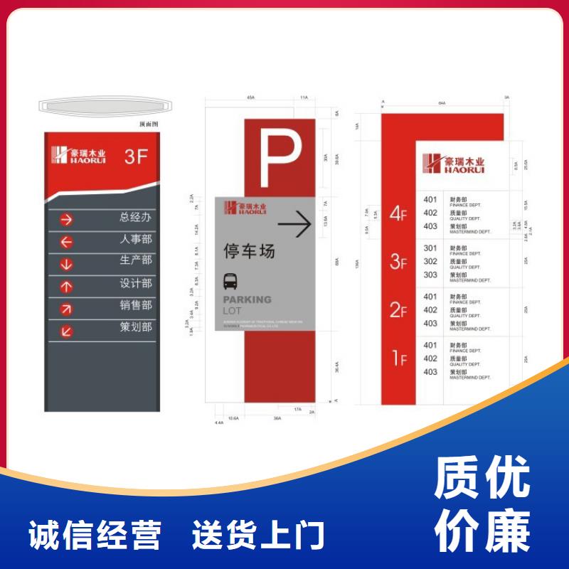 社区导视牌标识10年经验