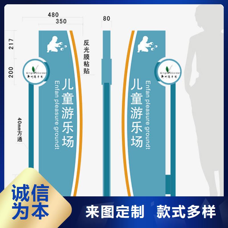 户外精神堡垒导视牌售后完善
