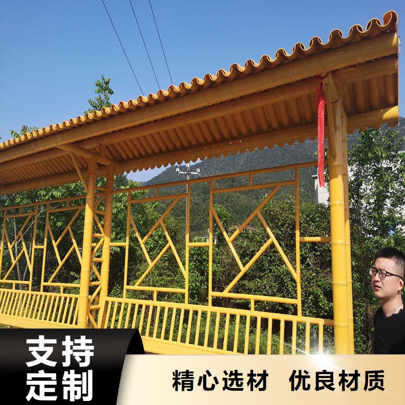 仿古智能自动亮化候车亭价格低