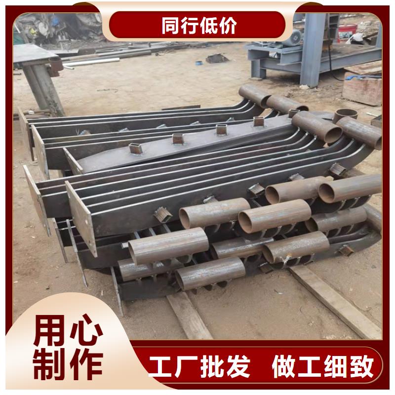 不锈钢桥梁防撞护栏立柱按需定制