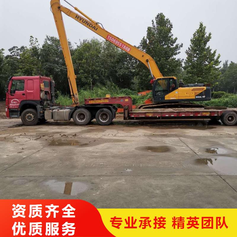 21米加长臂挖掘机出租公司