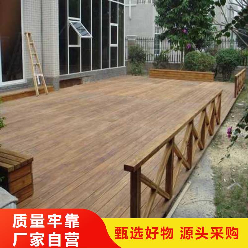 防腐木门头房多少钱一平方青岛黄岛区
