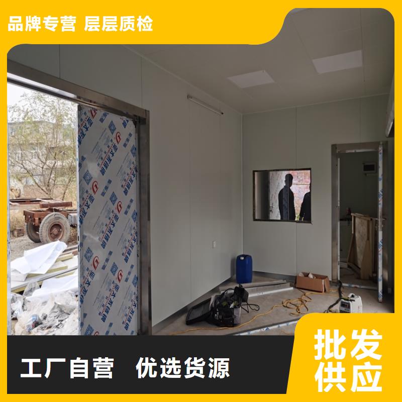成品铅门具有不变形